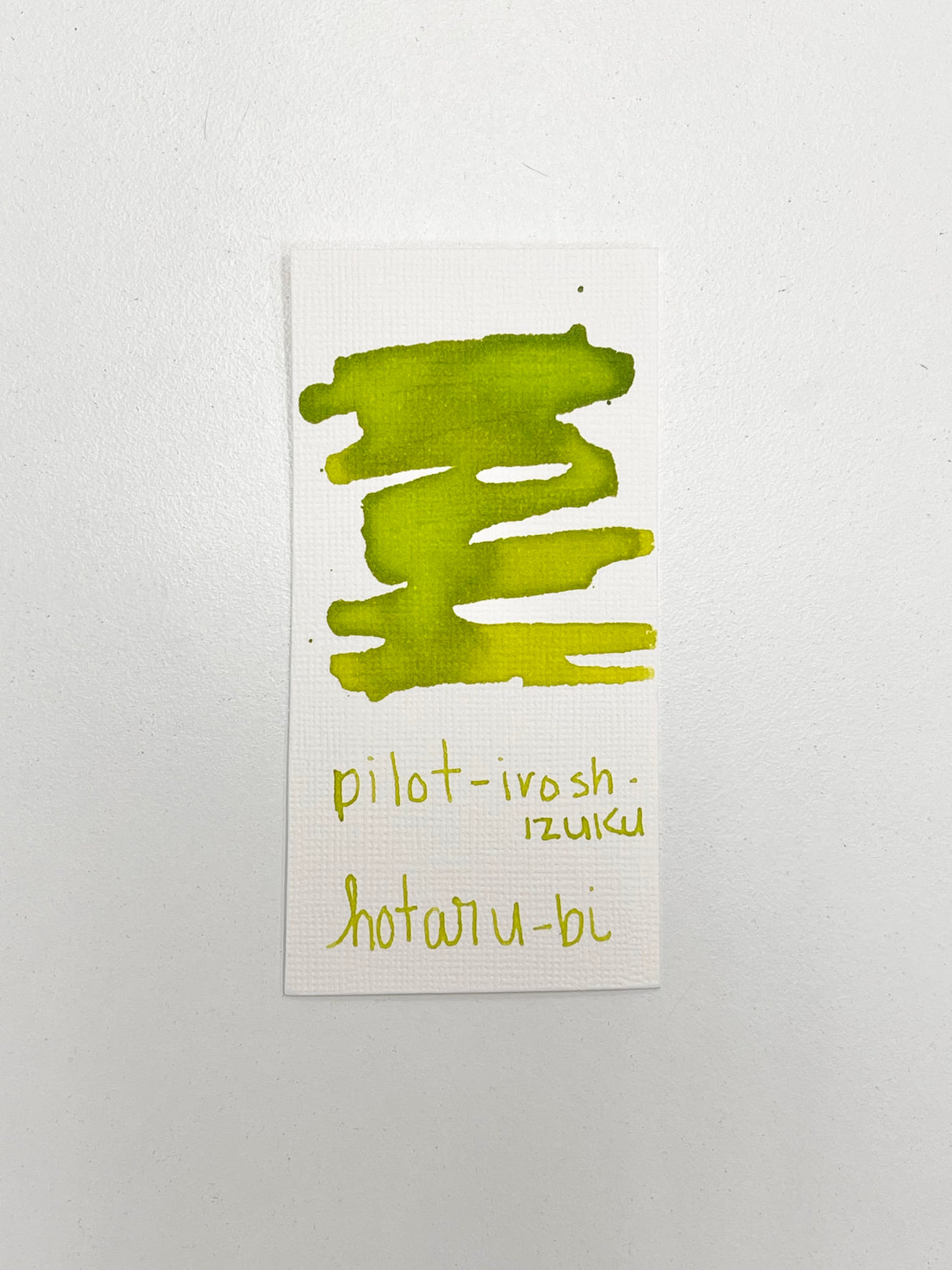 Pilot Iroshizuku Ink Bottle - Hotaru-Bi