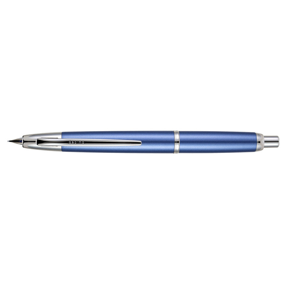 Brilliant design and ingenious engineering combine in the refined, elegant style of the world's first and favorite retractable fountain pen, the Vanishing Point by Pilot. The internal mechanism of this exceptionally crafted fountain pen allows the 18-karat gold nib to retract fully into the barrel when not in use. Vanishing Point is refillable for continued use with a cartridge or Pilot's CON-50 converter. The fountain pen is available in extra fine, fine, medium or broad point sizes. These pens arrive pack