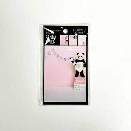 Pine Book Panda Life Memo Pad - Pink