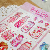 These stickers are perfect for decorating your personal belongings, journals, planners, penpal letters, or something you can stare at all day...basically, anything you want as long as it makes you happy

Details

Handmade
Star Holographic Vinyl
Vinyl: UV Resistant, Waterproof, Weatherproof, Tearproof, Scratchproof
Advised using tweezers for easy removable of stickers&nbsp;
Dimension: 3" x 6.5" (Large)&nbsp;