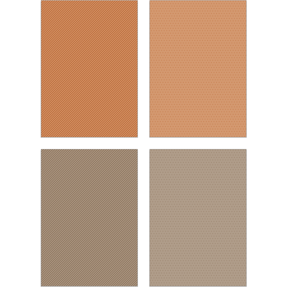 Give your cards and paper crafts an extra pop with our exclusive 6"x8.5" cardstock pads! Featuring a fantastic outdoor-inspired color palette, this pad is perfect for masculine cards and versatile enough to serve as backgrounds or layering pieces for any project. It includes 24 double-sided sheets with 24 coordinating patterns, all printed on smooth satin finish 65# cover cardstock for a luxurious feel. Acid and lignin-free for lasting quality. Made with love in the USA!