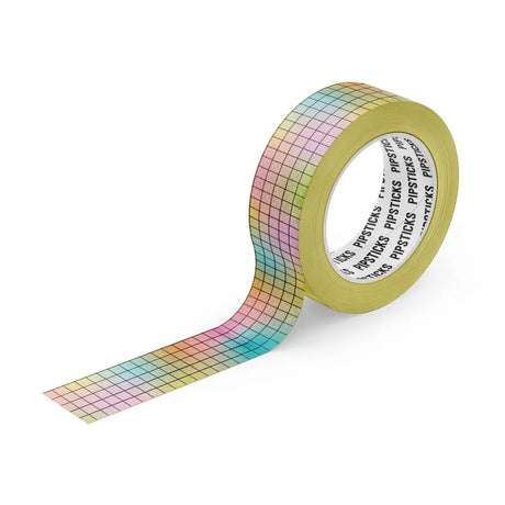 It's finally here - the washi of your dreams! Pipsticks washi tape is amazing paper tape that's removable with just the right amount of tack. It's perfect for crafting, wrapping and decorating everything in your life! Use it on your planner, bullet journal, inspo wall, snail mail, ANYTHING!!

Includes one 15mm x 10m roll of Airbrushed Ombre Washi.