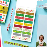 Buddy the Elf has officially taken over your junk journal! Our Elf Junk Journal Sticker Book is packed with iconic movie moments, festive patterns, colorful borders, and all the Christmas cheer you can fit into 30 pages. Perfect for decking out your journal, making holiday cards, and spreading Christmas cheer one sticker at a time.