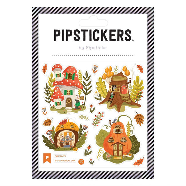 Pipsticks - Fairy Flats Sticker Sheet

PipStickers are the PERFECT gift for the sticker lover in your life - even if it's you! These unique PVC designs come on a clear backing and cannot be found anywhere else.

Includes one 4" x 4" sheet of Fairy Flats PipStickers and includes the Pipsticks manifesto.
