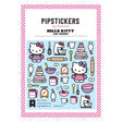 PipStickers are the PERFECT gift for the sticker lover in your life - even if it's you! These unique PVC designs with silver foil accents come on a clear backing and cannot be found anywhere else.

Includes one 4" x 4" sheet of Hello Kitty Bake It Special PipStickers and includes the Pipsticks manifesto.