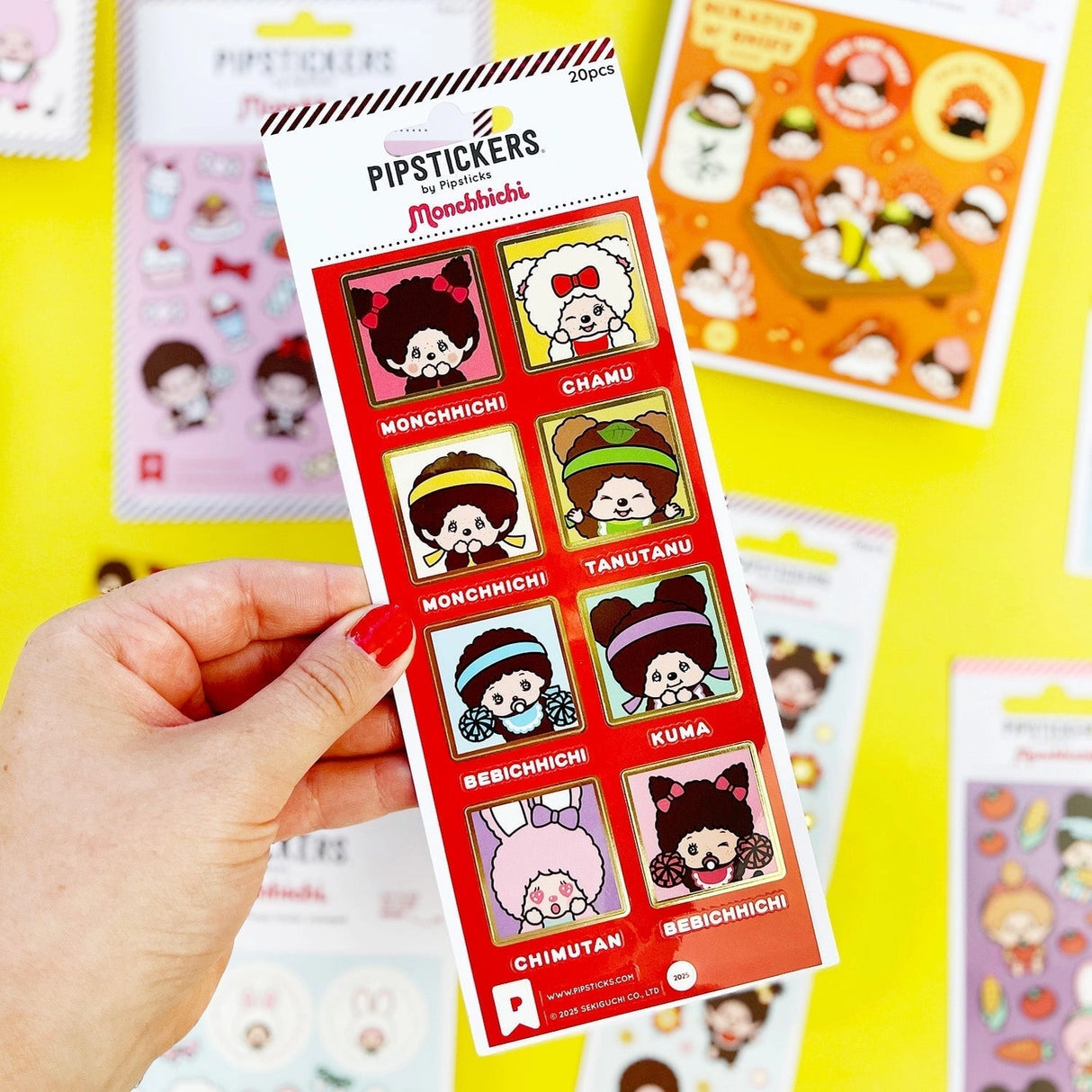 Pipsticks - Monchhichi & Friends Stickers