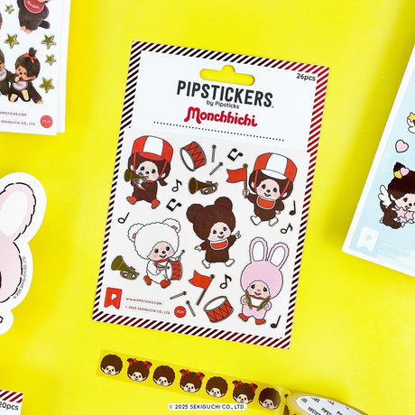 Pipsticks - Monchhichi Marching Band Stickers