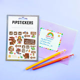 PipStickers are the PERFECT gift for the sticker lover in your life - even if it's you! These unique PVC designs with holographic silver foil accents come on a clear backing and cannot be found anywhere else.

Includes one 4'' x 4'' sheet of Pathfinder Posts PipStickers and includes the Pipsticks manifesto.