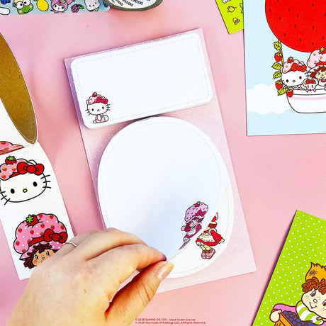Sweet, simple, and ready for all your notes—this Hello Kitty &amp; Friends notepad set adds a little extra charm to your everyday lists 💕 Featuring soft pink polka dots with adorable character accents, each page has plenty of space for reminders, doodles, or messages that need a cute upgrade. Perfect for desks, backpacks, or passing notes the fun way—because even your to-dos should look this good.

Take your reminder game to a whole new level with this pretty set of NUMBER different memo pads! Use them in 