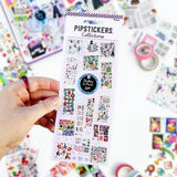 LIMITED EDITION COLLECTIBLE!

PipStickers are the PERFECT gift for the sticker lover in your life - even if it's you! These unique PVC designs with holographic silver foil accents come on a clear backing and cannot be found anywhere else.

Includes one 3" x 7" sheet of Pro Collections Vol 1: Sticker + Mail Love Pro PipStickers and includes the Pipsticks manifesto.