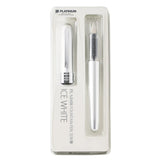 Platinum Plaisir Fountain Pen - Ice White