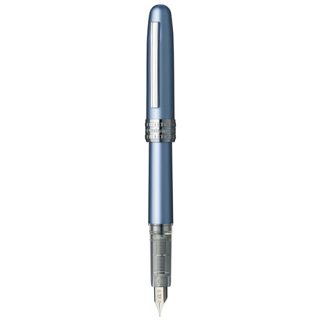 Platinum Plaisir Fountain Pen - Frosty Blue