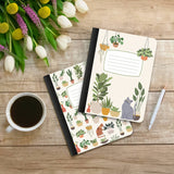 Plant Addict Composition Book Duo