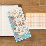TRAVELER'S Notebook Plastic Sheet 2024 (Regular Size)