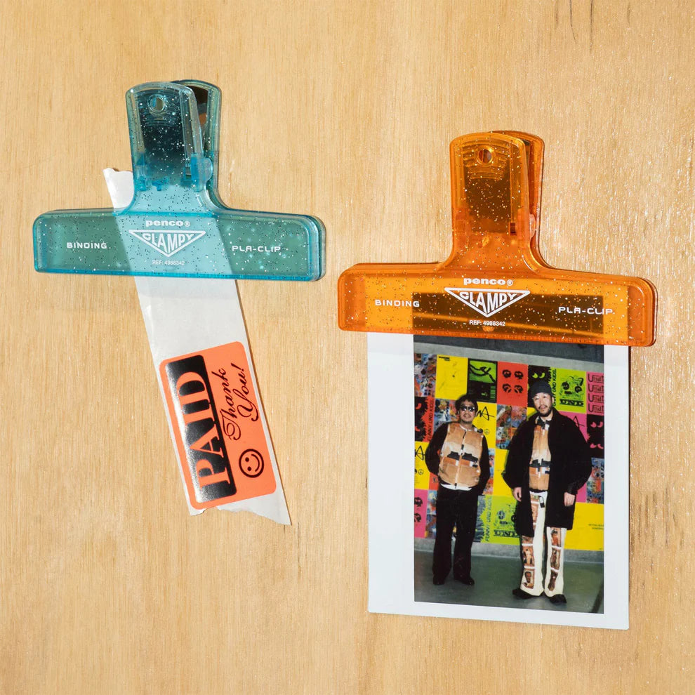 Plastic Clip Glitter PENCO