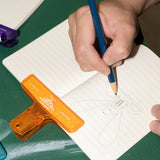 Plastic Clip Glitter PENCO