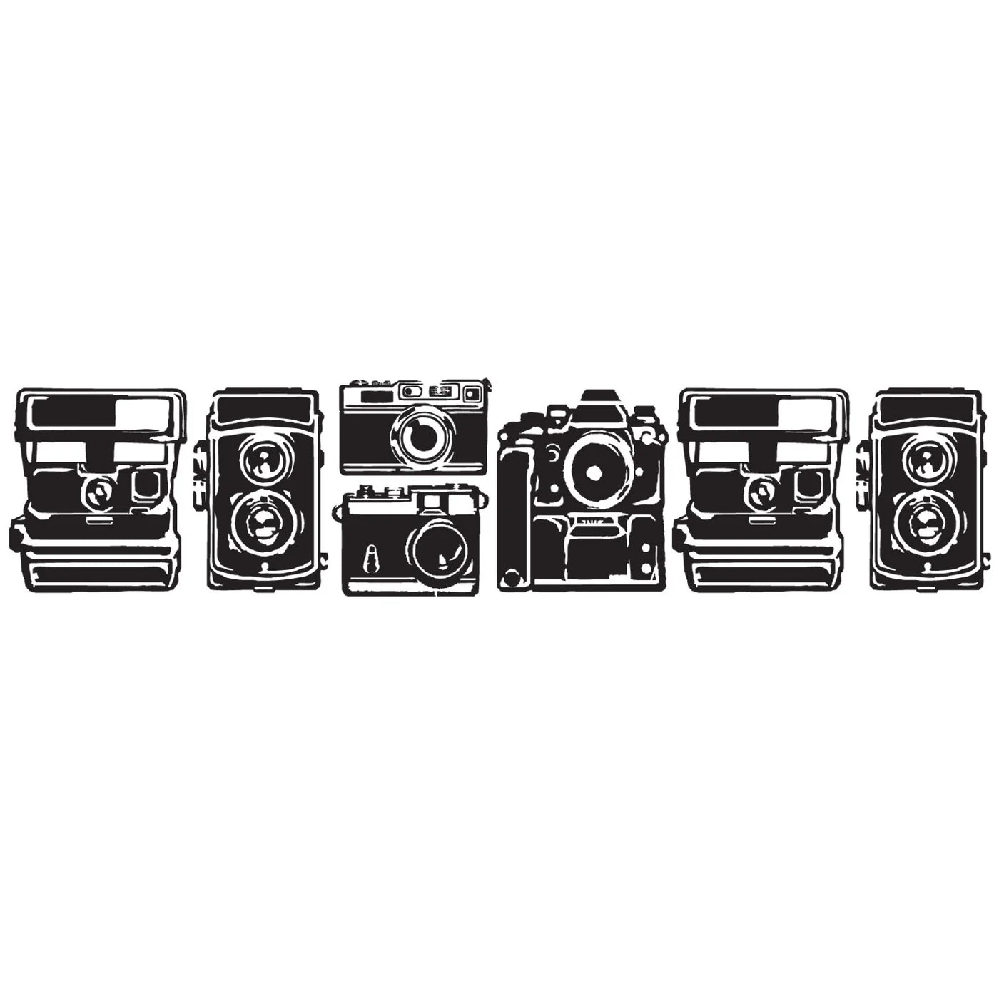 Black self-inking camera cartridge to fit into PLUS Decoration Roller Applicator. Uses a pigment and oil-based ink.