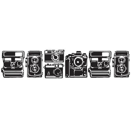 Black self-inking camera cartridge to fit into PLUS Decoration Roller Applicator. Uses a pigment and oil-based ink.