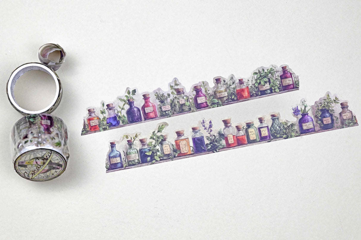 CoraCreaCrafts Potions Cutout Washi Tape