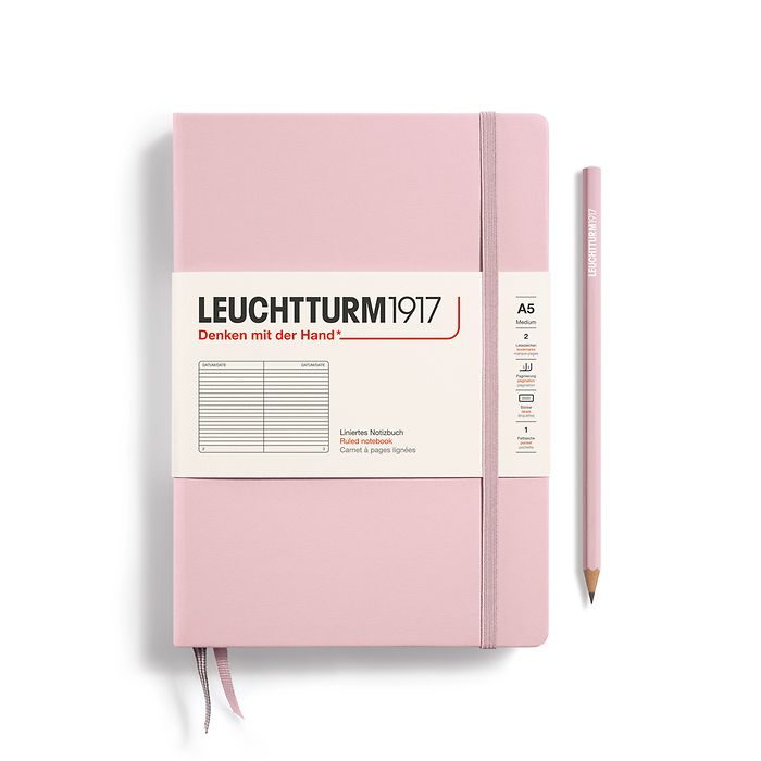 Leuchtturm1917 Powder Medium (A5) Hardcover Notebook