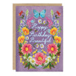 Prairie Flowers Birthday&nbsp;Card

Inside verse: Celebrating the incredible person you are, today and always

• Gold foil details
• Illustrated by Katie Daisy
• Size: A6, 4.5" x 6.25"
• Paired with a kraft envelope
• Printed in the USA on beautiful FSC-certified 10% post-consumer waste recycled paper.
• Eco-friendly, 100% recyclable

About The Artist: Katie Daisy was raised by the birds and warm breezes of small-town Lindenwood, Illinois, brought up among the wildflowers with roots planted deeply in the na