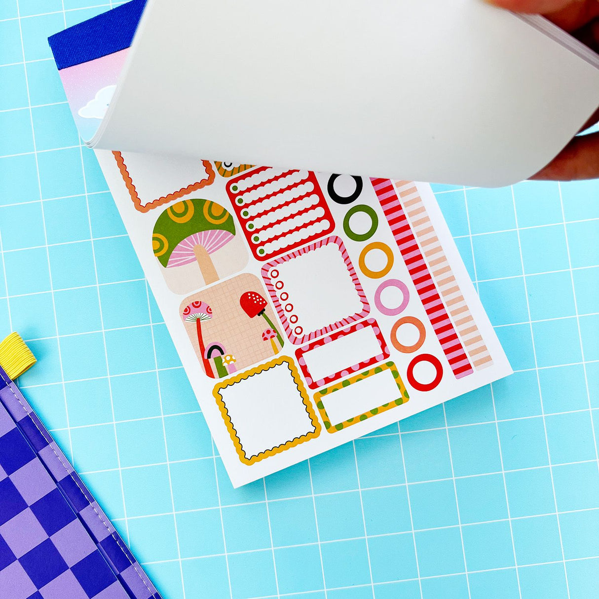 Get ready to level up your planning game! This sticker book is packed with a mix of fun and functional stickers that will take your daily grind from "meh" to magical.&nbsp;

Whether you're scheduling, goal-setting, or decorating your planner, these stickers will brighten your layouts (and your mood!). From tracking your to-dos to marking special occasions, we've got you covered with a sticker for every vibe!