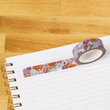 Primavera Washi Tape

Our washi tape is made for paper lovers, pen pals, and anyone who gets butterflies in the stationery aisle. Perfect for journaling, scrapbooking, decorating envelopes, or adding a personal touch to planners and calendars. It's gentle on paper, easy to tear by hand, and removable without leaving residue, so you can rearrange, redo, and re-stick as needed.

Design Features:&nbsp;

Each roll measures 15mm wide on a 10m roll
Full color repeating pattern
Washi tape dispenser packaging
Print