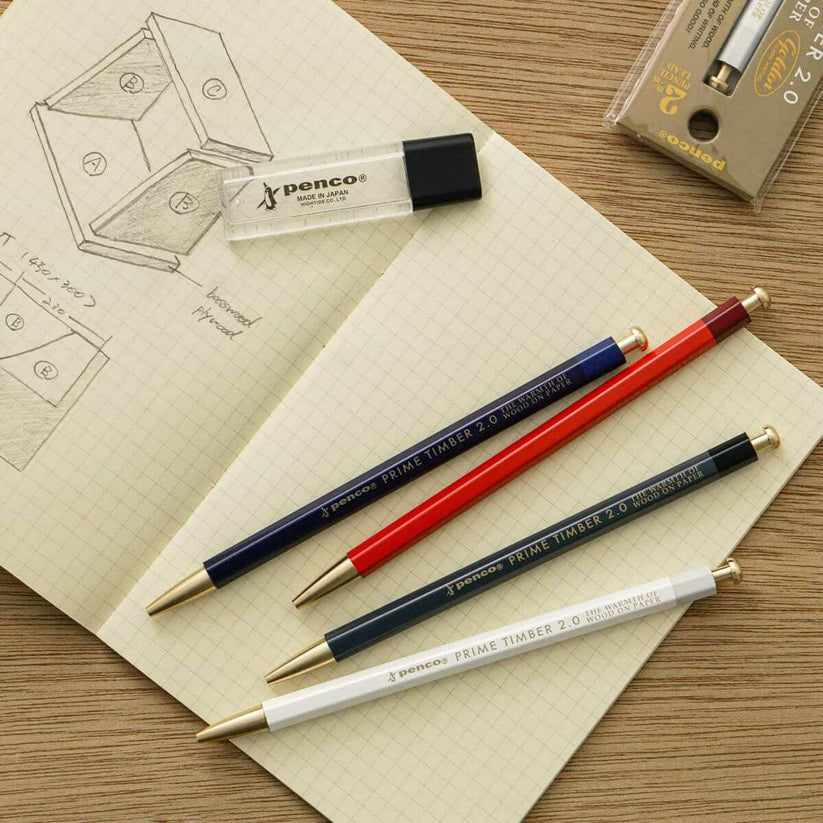 Prime Timber Brass Mechanical Pencil 2.0 PENCO – Little Craft Place