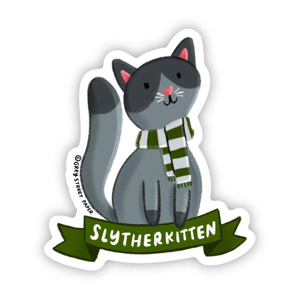 Proud Cat Sticker Slytherkitten