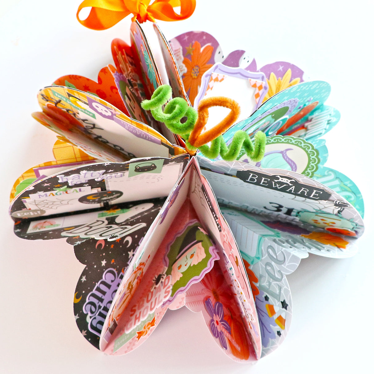 Pumpkin Squash Mini Album Class by Paige Evans