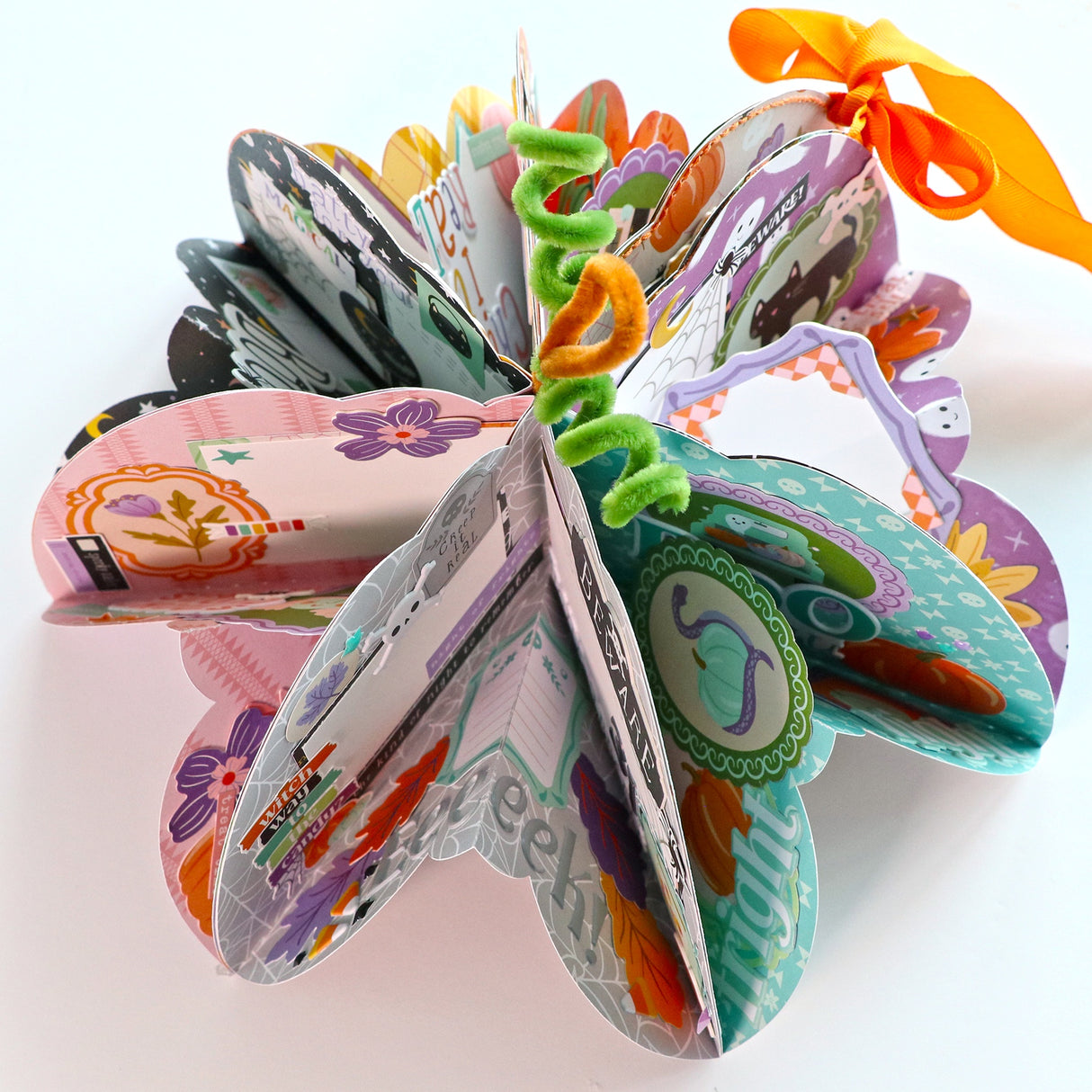 Pumpkin Squash Mini Album Class by Paige Evans
