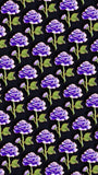 Purple Rose Enamel Pin