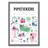 PipStickers are the PERFECT gift for the sticker lover in your life - even if it's you! These unique PVC designs with silver foil accents come on a clear backing and cannot be found anywhere else.

Includes one 4" x 4" sheet of Purrfect Prose PipStickers and includes the Pipsticks manifesto.