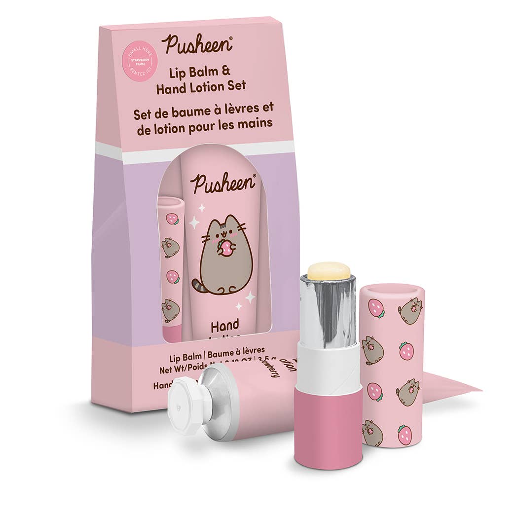 Pusheen Lip Balm & Hand Lotion Set