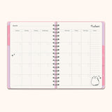 Pusheen Sparkles Undated Tri-Tab Planner