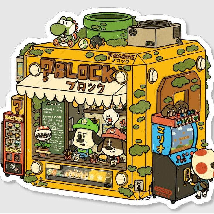 Question Block Sticker – Little Craft Place