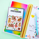 PipStickers are the PERFECT gift for the sticker lover in your life - even if it's you! These unique PVC designs with holograghic gold foil accents come on a clear backing and cannot be found anywhere else.Includes one 2'' x 8'' sheet of Quokka Blossoms PipStickers and includes the Pipsticks manifesto.