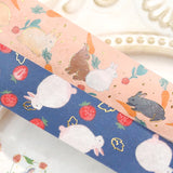 Rabbit Country 3 O'clock Snack Washi Tape