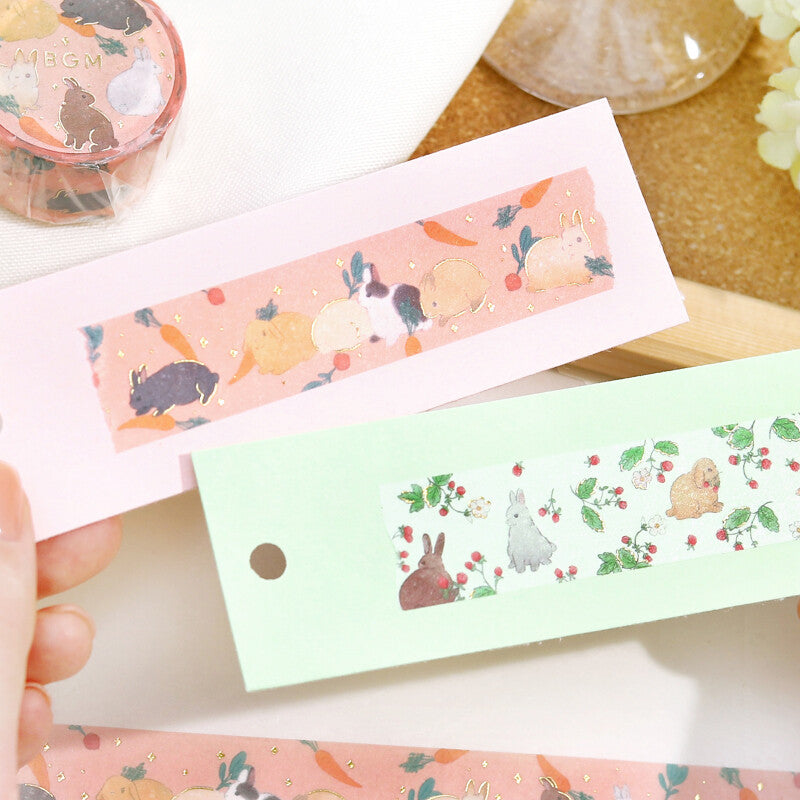Rabbit Country 3 O'clock Snack Washi Tape