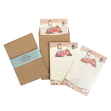 Furukawashiko Paper Hill Bookstore Mini Letter Set Rabbit Tea Party