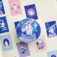 Rabbit's Shooting Star Stamp Washi Tape