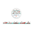 Ramus &amp; Co. - Red Boats Washi Tape

10 meters of lovable masking tape. A fashionable embellishment for projects, planners, notebooks, notecards, greeting cards, envelopes and invitations. Ramus &amp; Co. masking tape is safe to use on walls, tables, refrigerators, doors and windows. Irresistible designs that will find their way onto everything. Perfect for crafting and gifting!

15mm x 10m
Adhesive tape roll,
Shrink wrapped with unique label
Designed in USA, imported.

By Ramus &amp; Co.