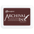 Ranger Archival Ink Pad - Dark Roast

Archival Inks™ provide lasting stamping results that are permanent on many surfaces. Get a crisp image that doesn't bleed over water-based inks, markers, acrylic paint, watercolors, and more. Pads can be easily re-inked with the coordinating Archival Ink Re-Inker.