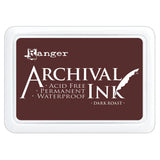 Ranger Archival Ink Pad - Dark Roast

Archival Inks™ provide lasting stamping results that are permanent on many surfaces. Get a crisp image that doesn't bleed over water-based inks, markers, acrylic paint, watercolors, and more. Pads can be easily re-inked with the coordinating Archival Ink Re-Inker.