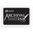 Ranger Archival Ink Pad - Jet Black

Archival Inks™ provide lasting stamping results that are permanent on many surfaces. Get a crisp image that doesn't bleed over water-based inks, markers, acrylic paint, watercolors, and more. Pads can be easily re-inked with the coordinating Archival Ink Re-Inker.