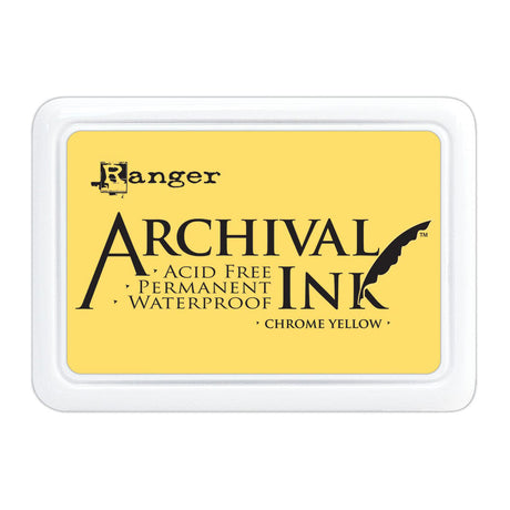 Ranger Archival Ink Pad - Chrome Yellow