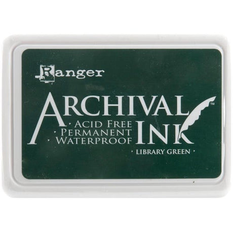 Ranger Archival Ink Pad - Library Green