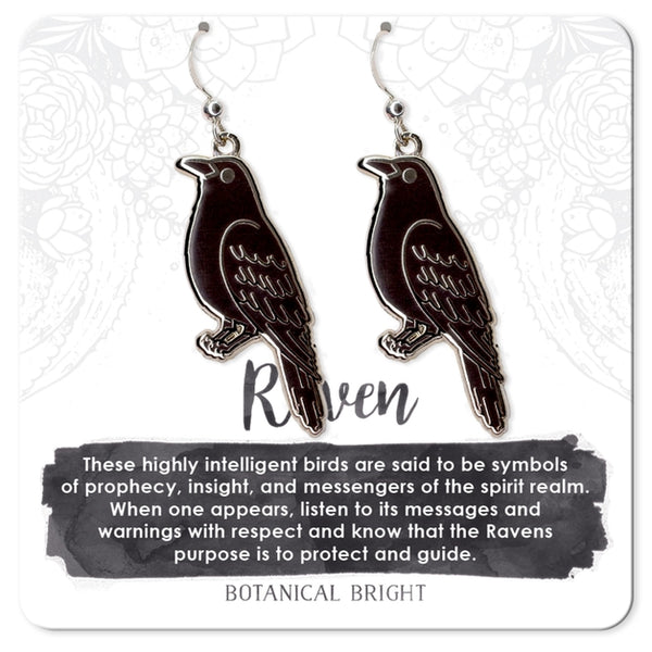 Raven Dangle Earrings