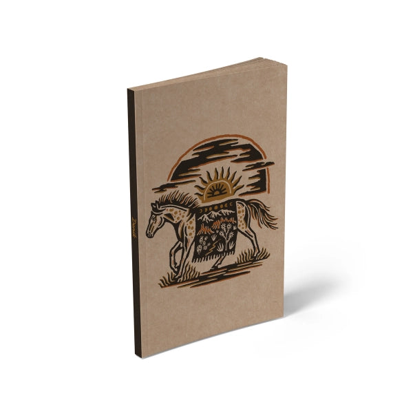 This Rayco Design Collection draws inspiration from life outside — desert trails, Baja beaches, campfires, and the animals that cross her path — made with a 100% recycled Kraft cover, modern, eco-friendly, and built for adventure.