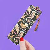 Hold your spot in style with our fun and funky bookmark collection! Whether you prefer romance, fantasy, or science fiction, our bookmarks will fit perfectly between the pages of your favorite novel.

🐢 Bookmark is printed on sustainably-sourced premium ultra-thick card stock with soft-touch matte texture

🐢 Unique design on the front and back

🐢 Bookmark measures 2" x 6"

🐢 Copyright © 2025 Turtle's Soup. All Rights Reserved.